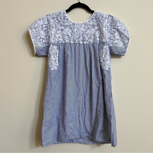 J Marie Buddy Love Blue & White Stripe Anne Dress - Picture 3 of 4